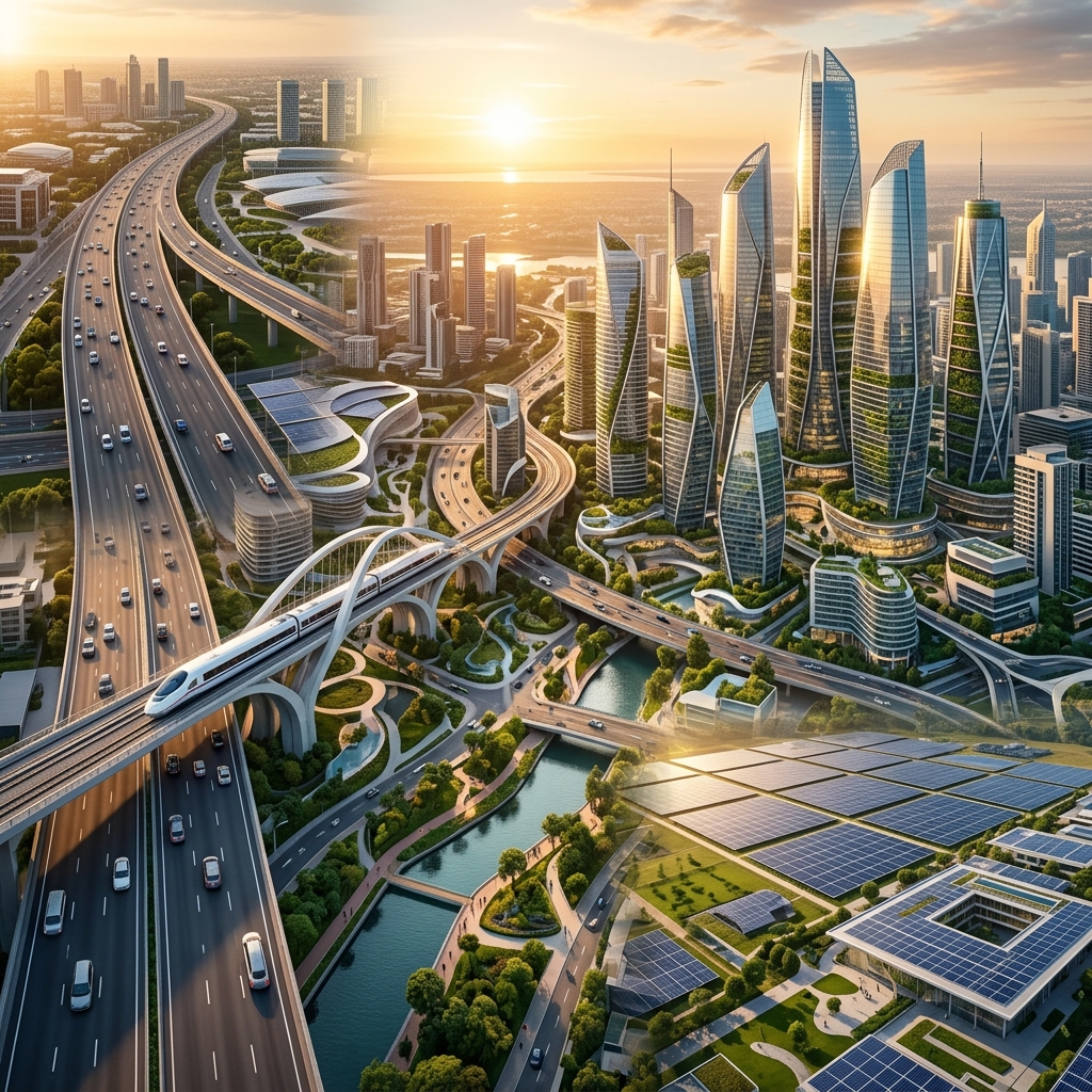 Vision — L'Afrique de demain : villes intelligentes, infrastructures révolutionnaires